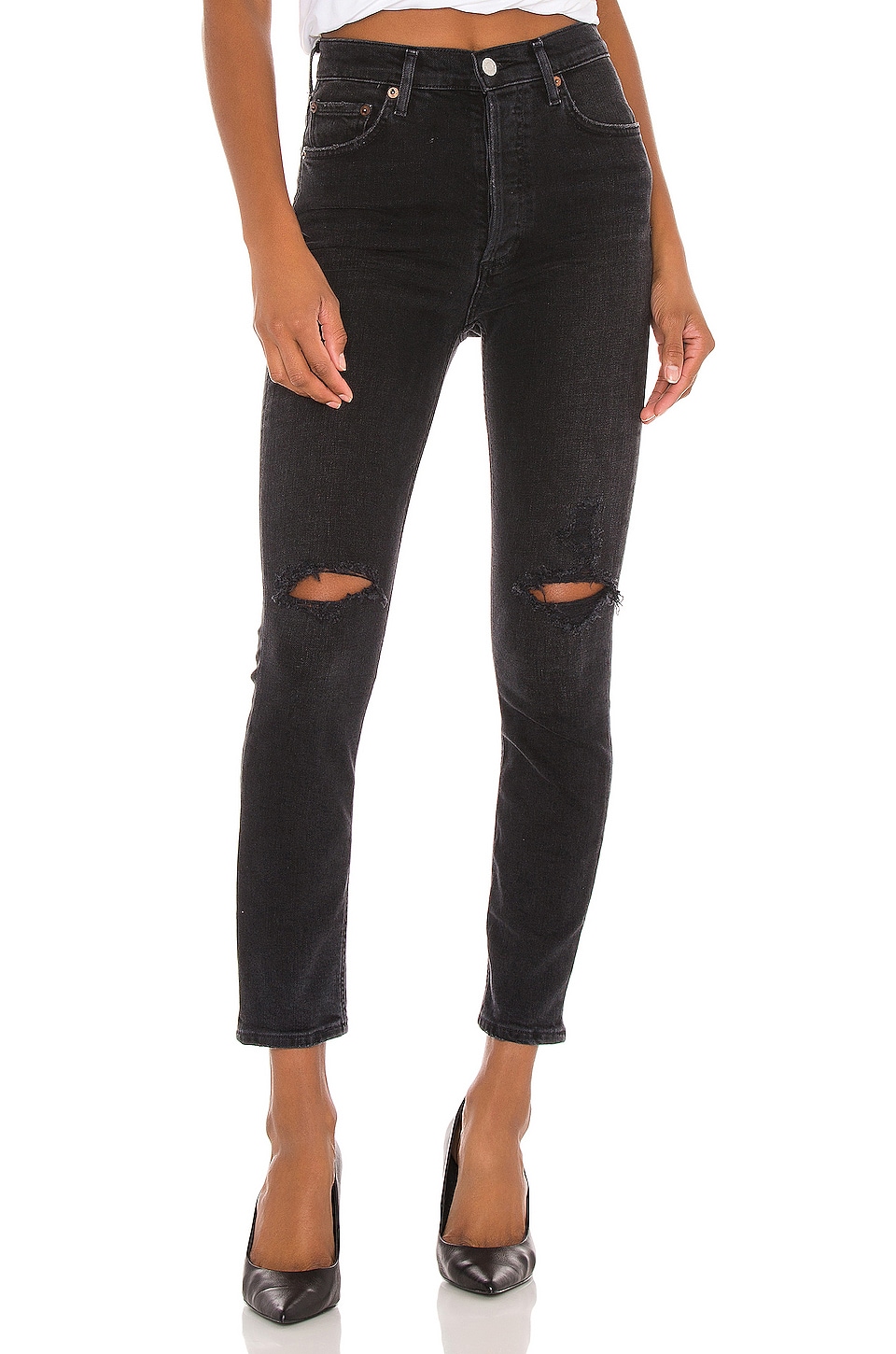 AGOLDE Nico High Rise Slim