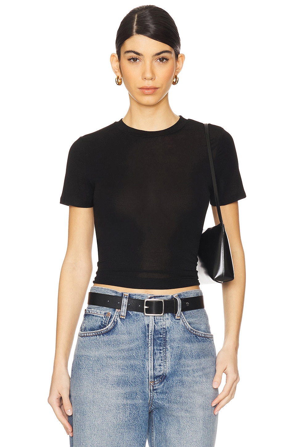 AGOLDE Ronya Layering Rib Tee