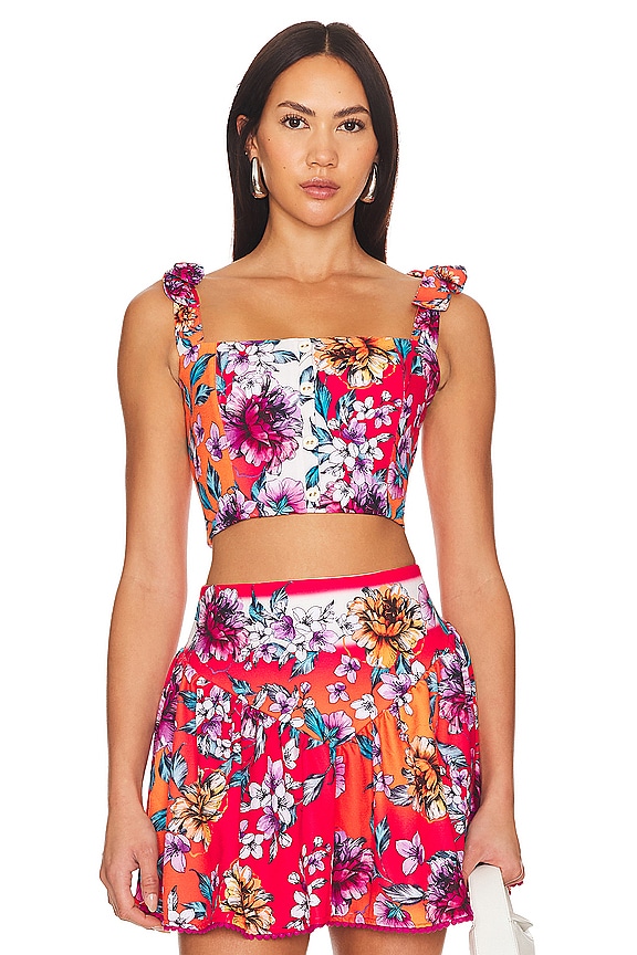Agua Bendita X Revolve Leah Crop Top