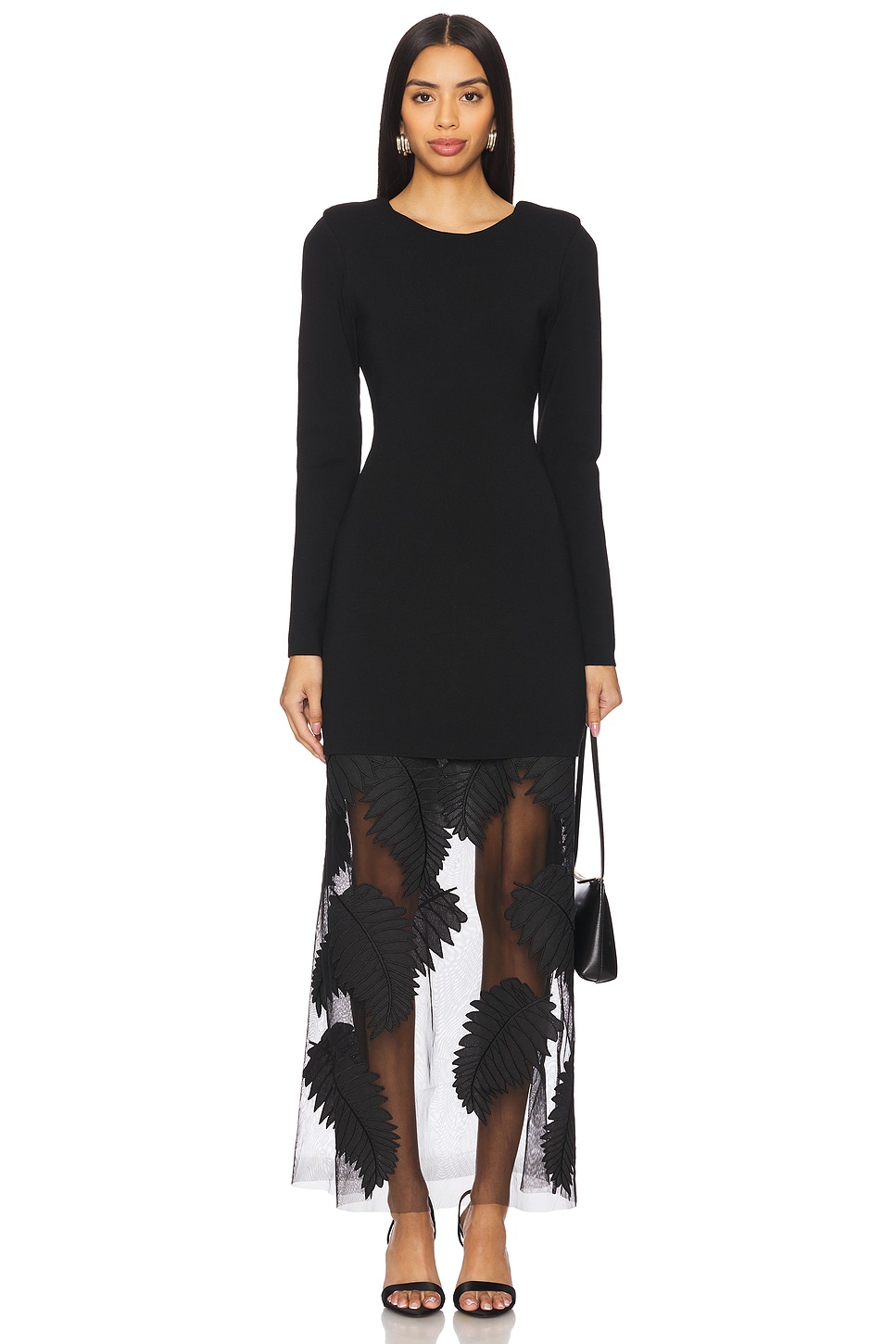 Aje Wilder Knit Midi Dress