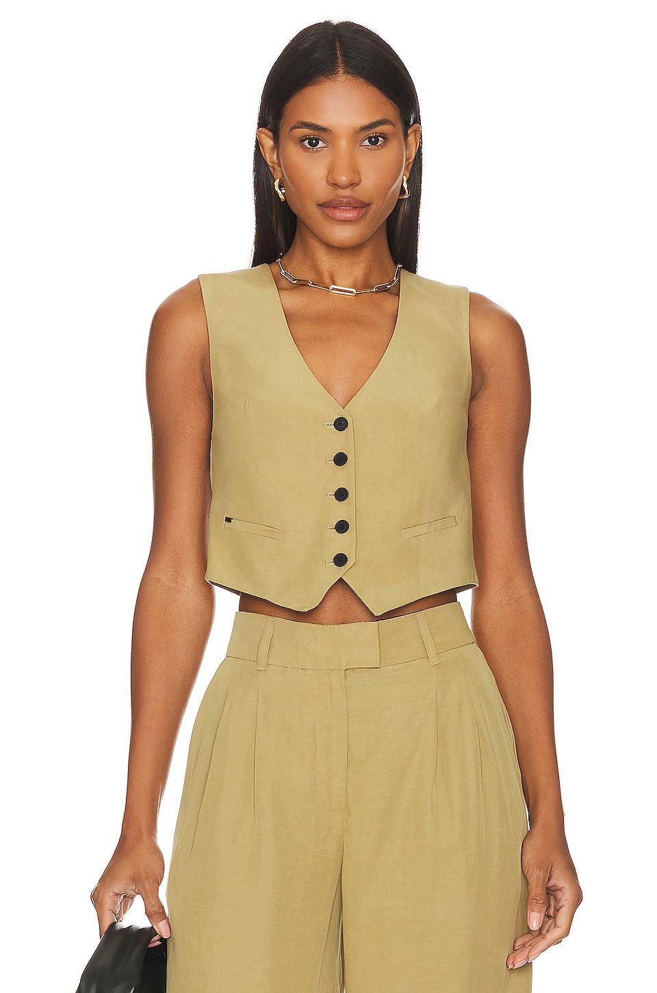 ALLSAINTS Deri Lyn Waistcoat