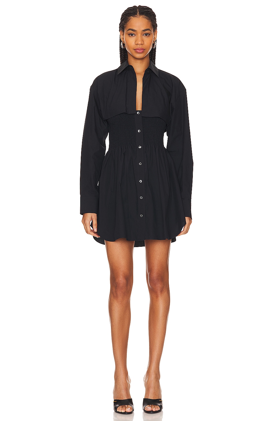 Alexander Wang Smocked Mini Dress