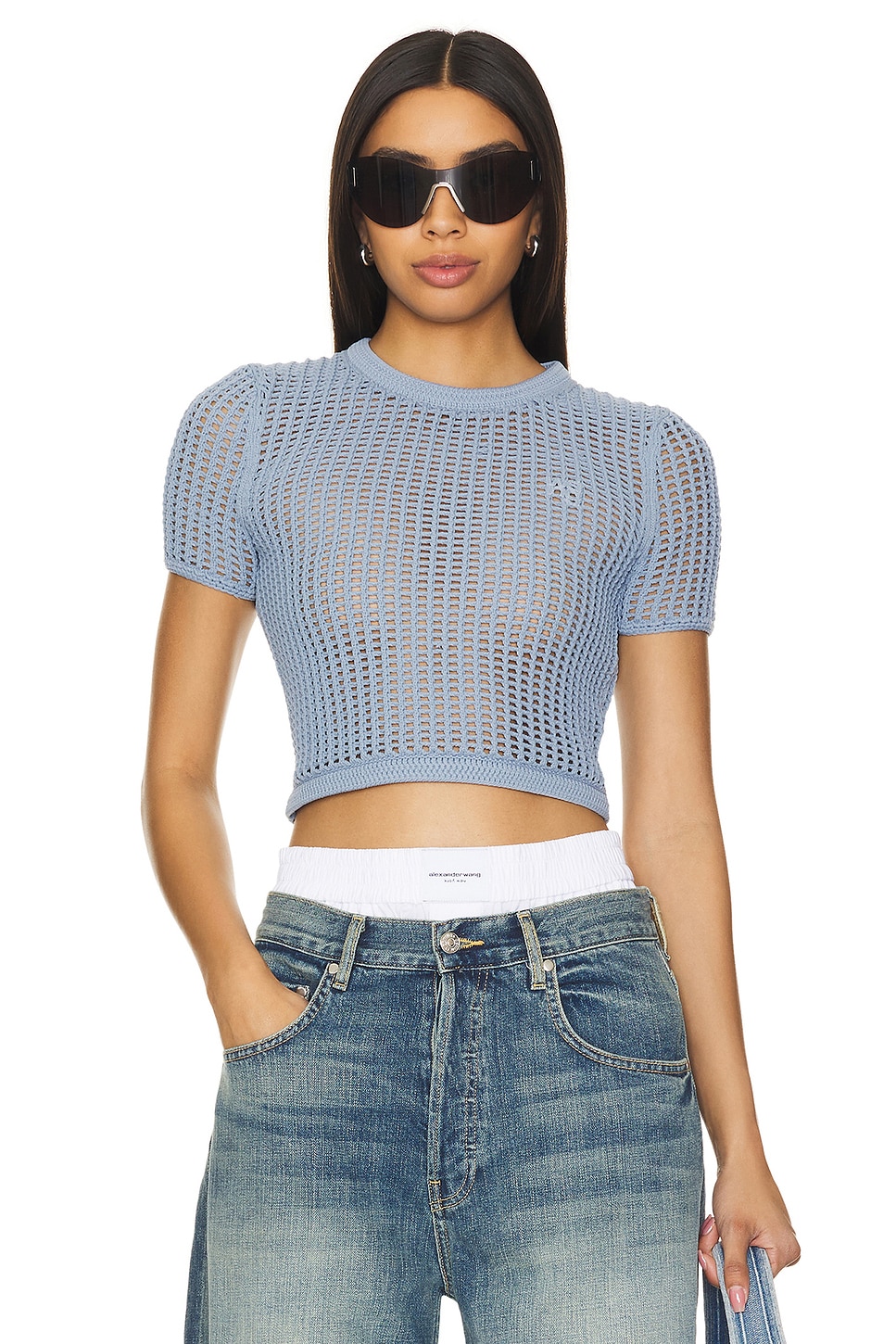 Alexander Wang Cropped Tee