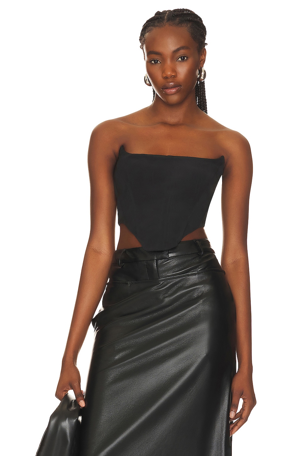 Bardot Platinum Corset Bustier