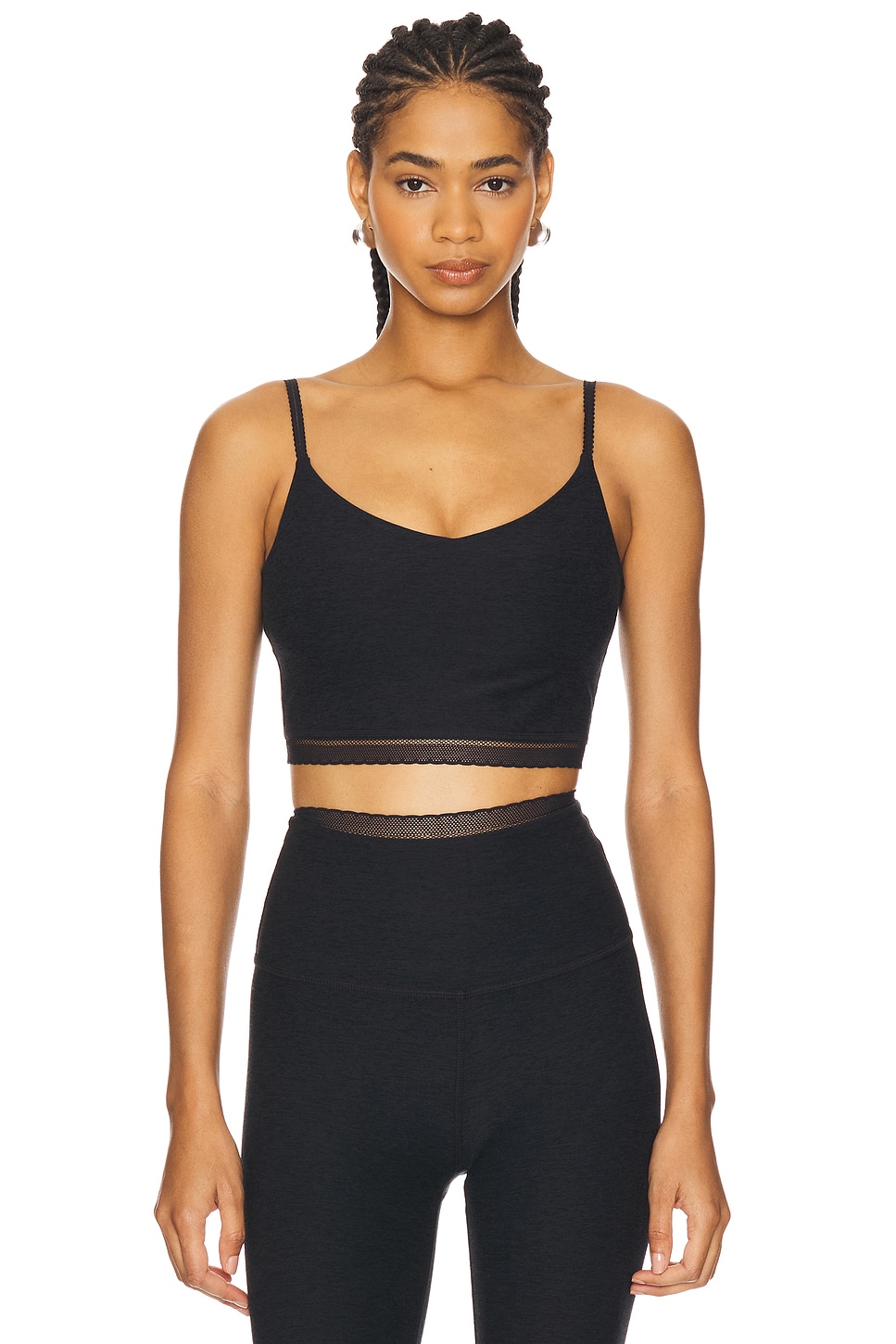 Beyond Yoga Spacedye Allure Lace High Cropped Tank