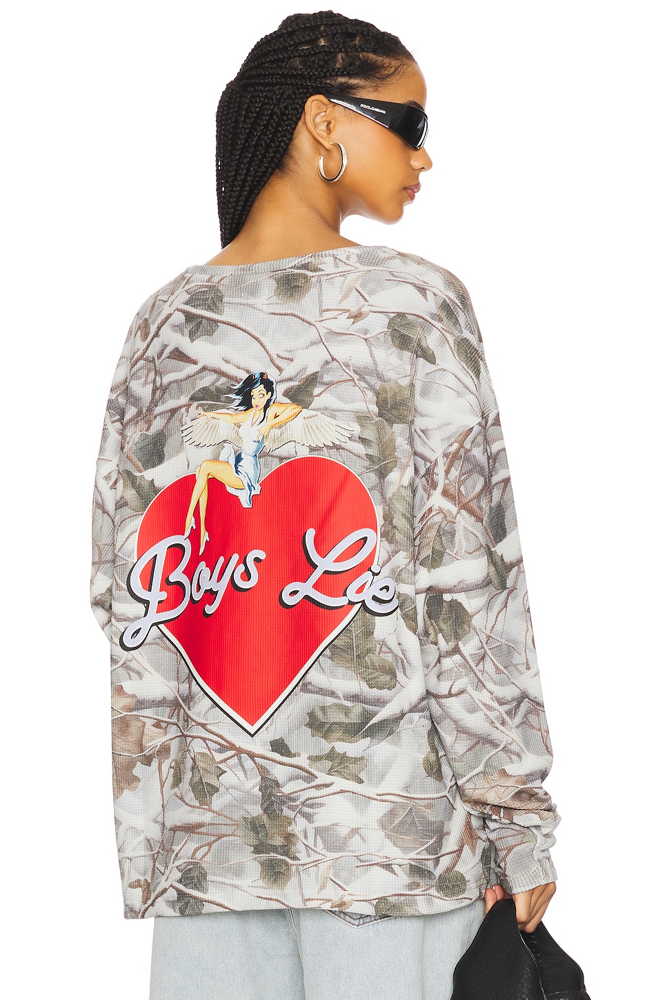 Boys Lie On The Edge Thermal Bf Long Sleeve