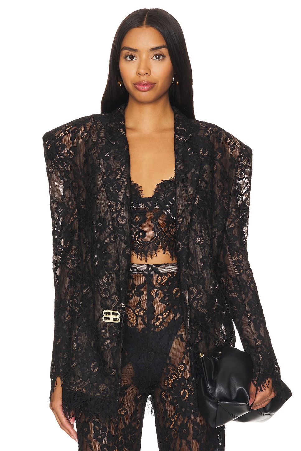 Bronx and Banco Capri Lace Blazer