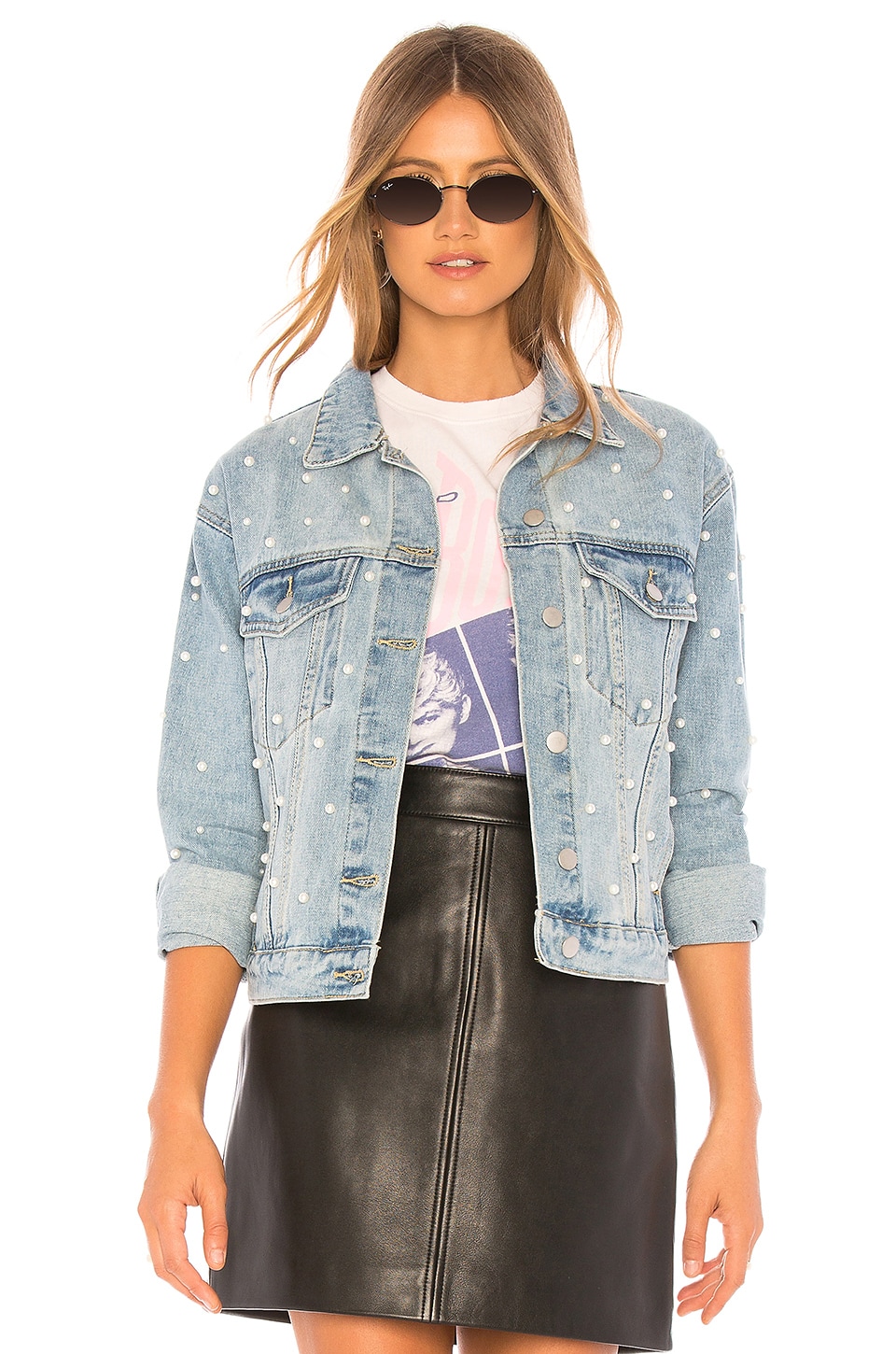 superdown Pearl Denim Jacket