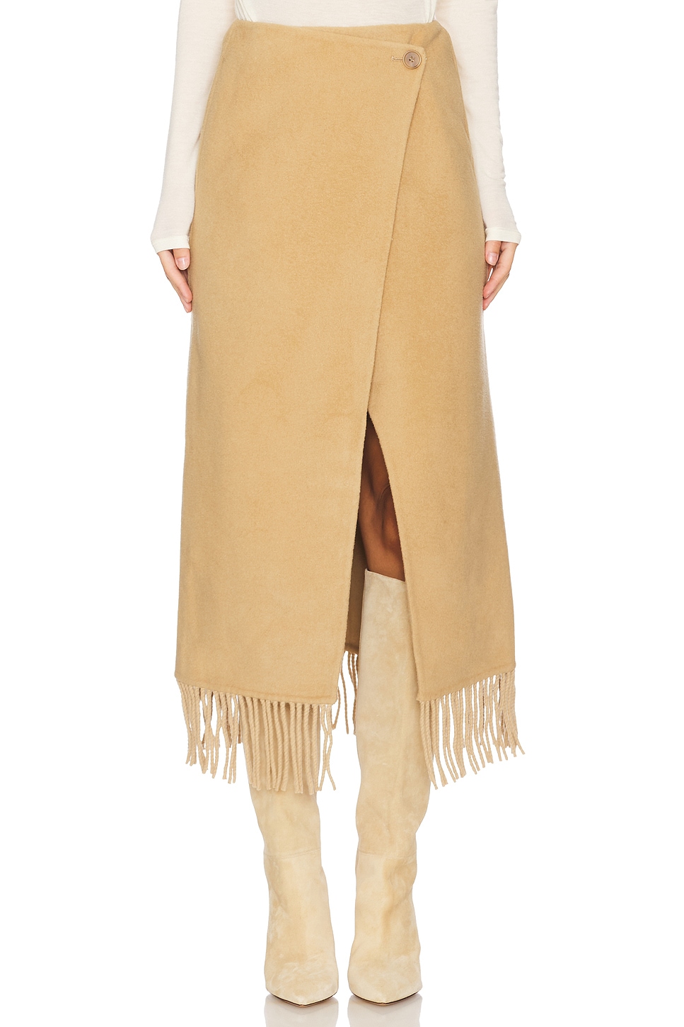 Bubish Hannah Fringe Wrap Skirt