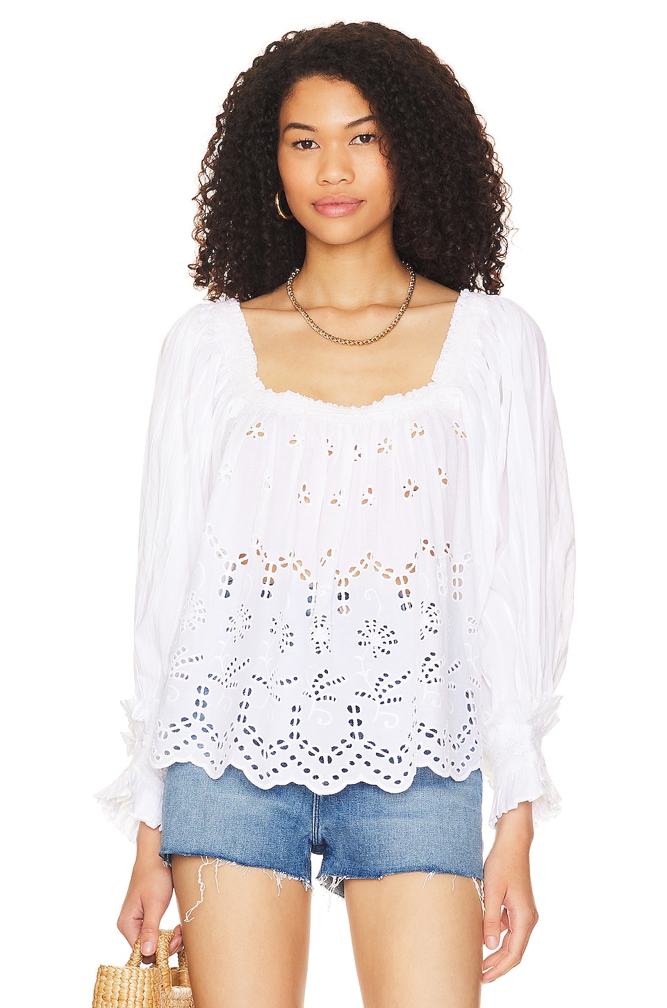 byTiMo Broderie Anglaise Top