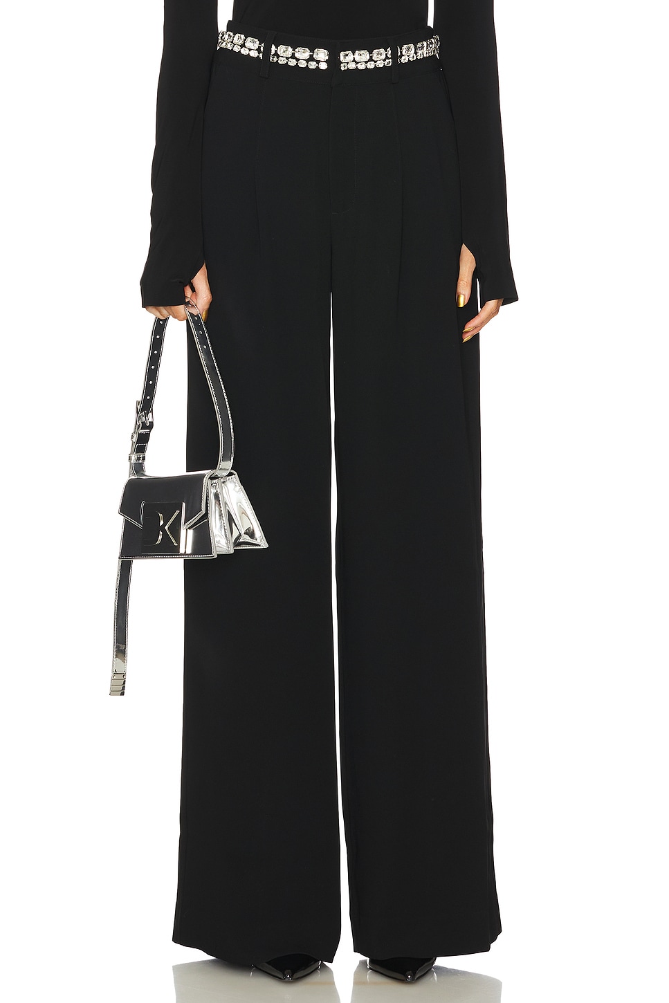 Cinq a Sept Rhinestone Chain Genna Pant