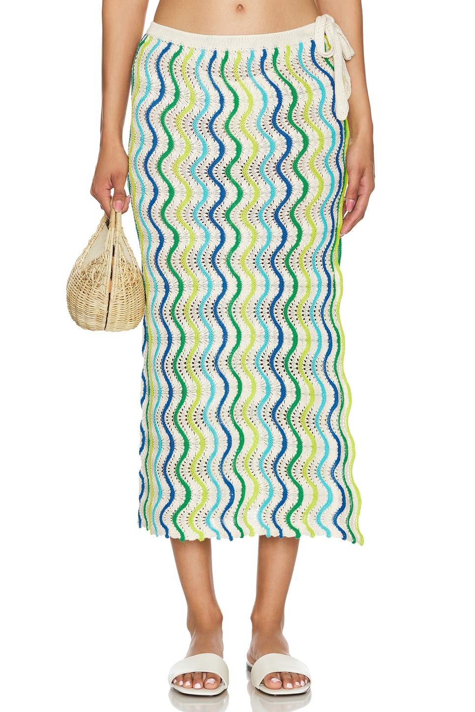 Capittana Jade Knitted Skirt