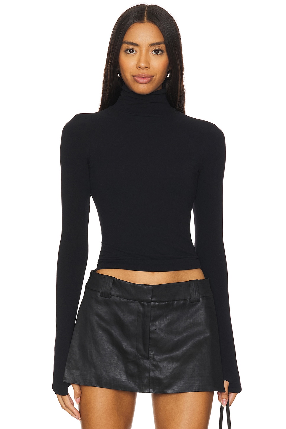 Commando Ballet Body Turtleneck Long Sleeve Top