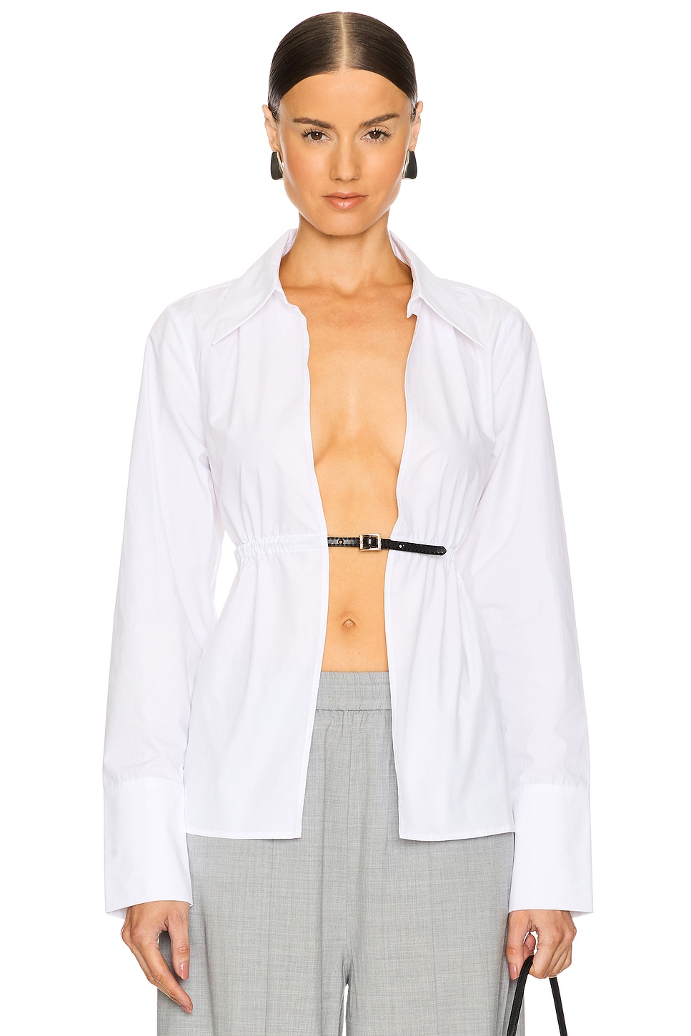 Courtney Zheng Belt Front Top