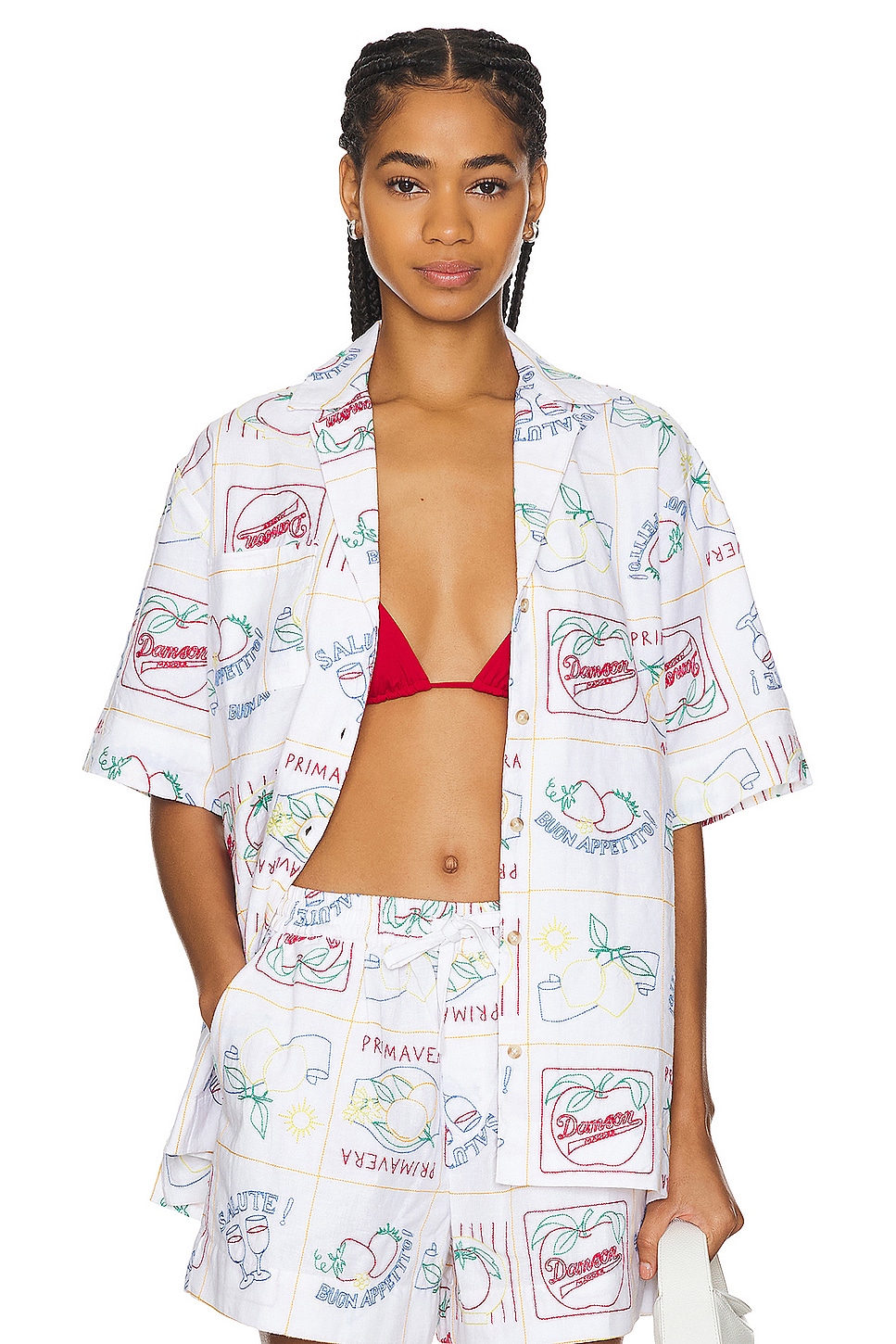Damson Madder Bon Appetito Shirt