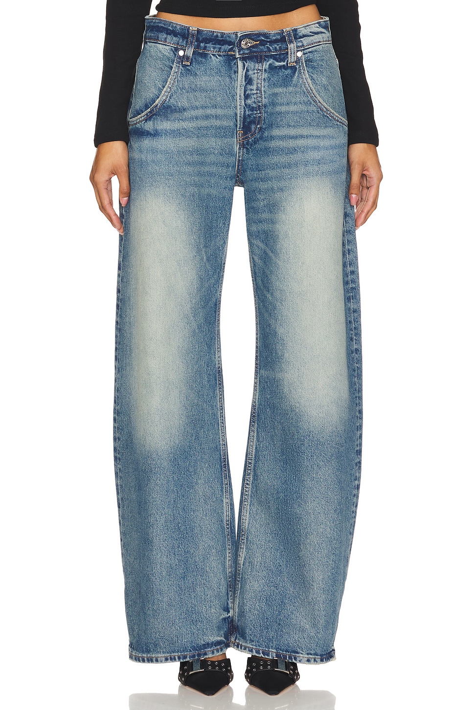 EB Denim Enzo Midrise Barrel