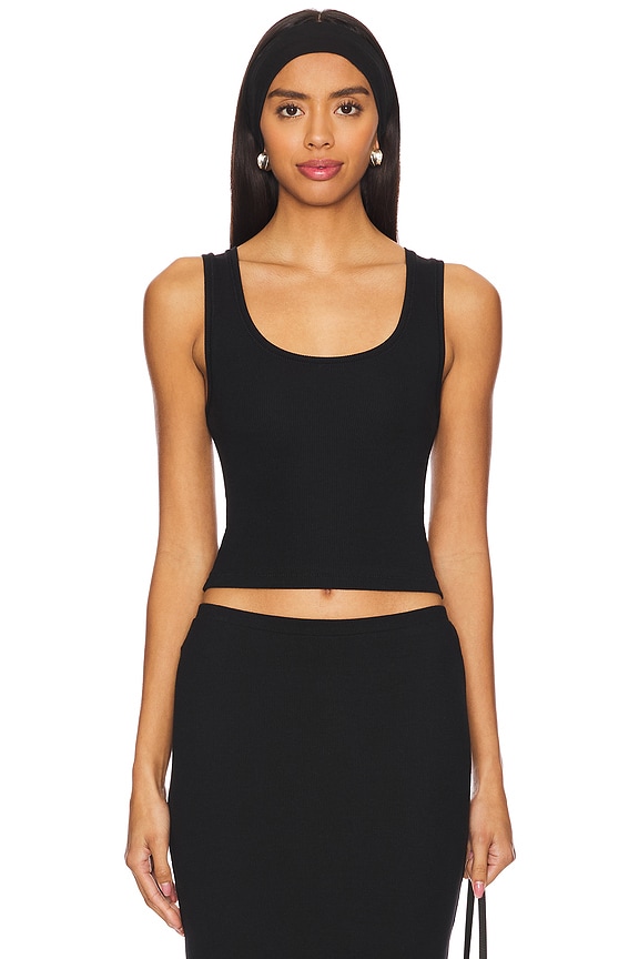 Eterne Square Neck Tank Top