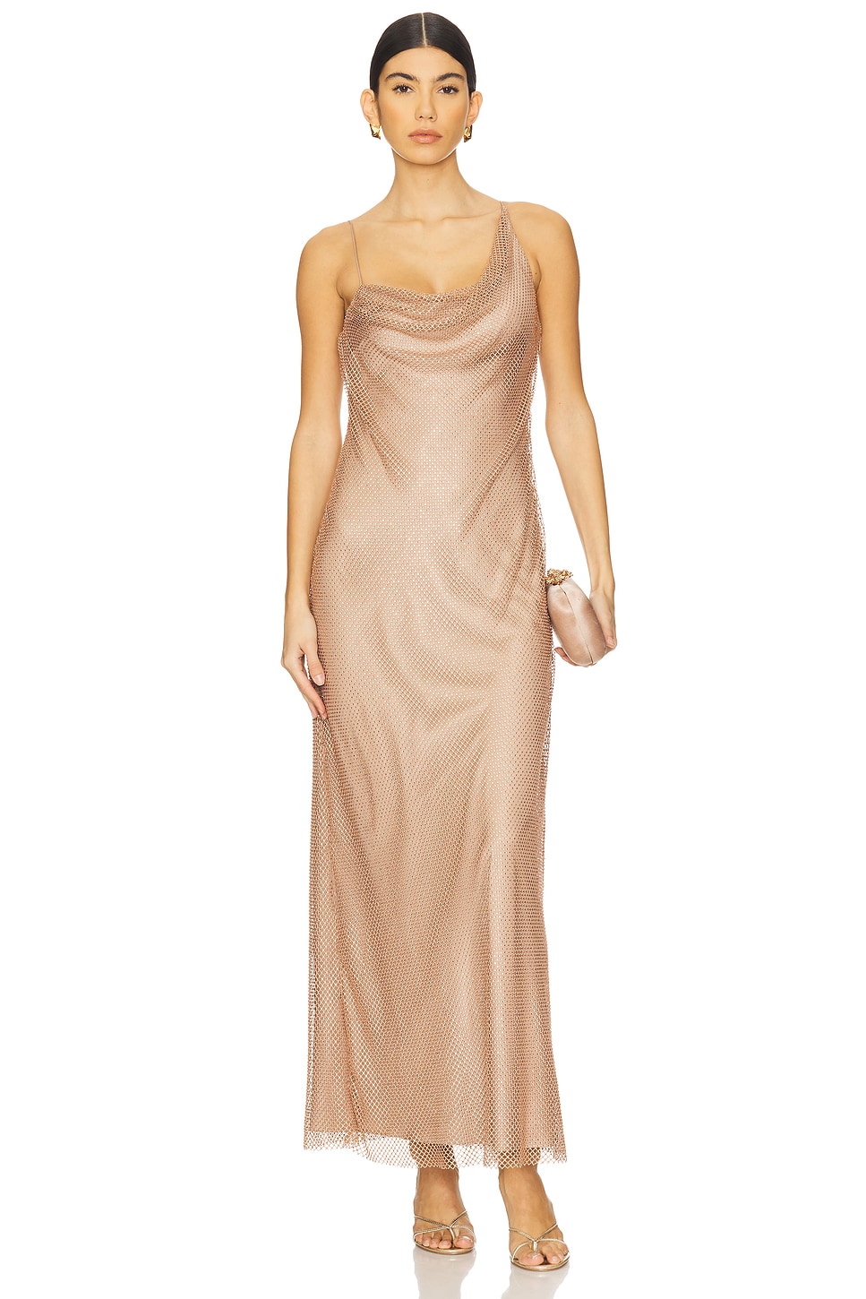 ET OCHS Myla Crystal Net Gown