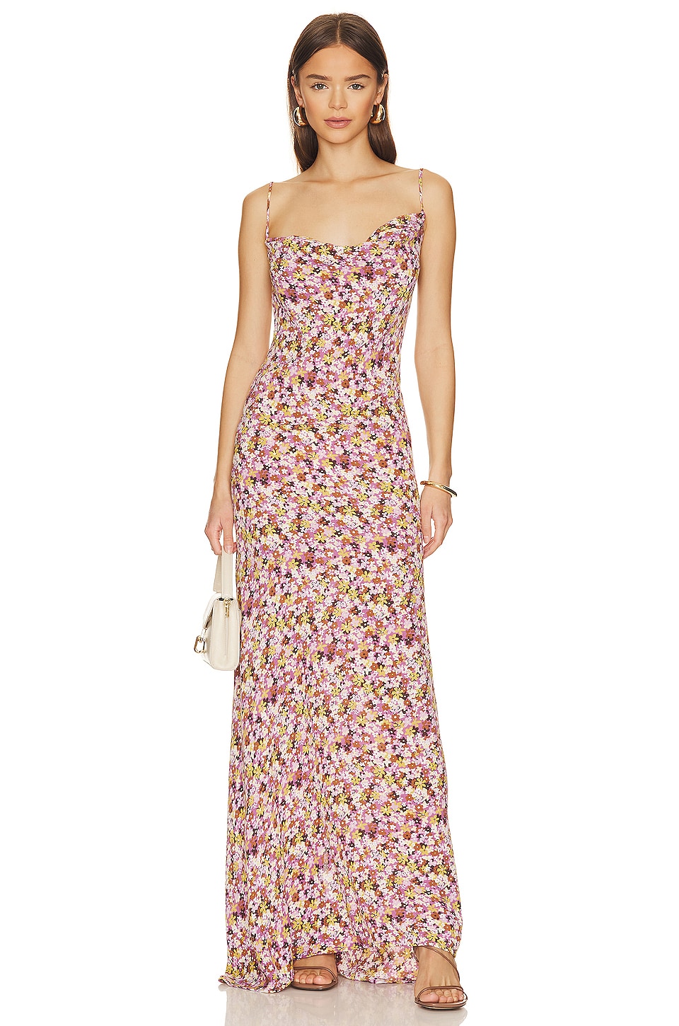 FAITHFULL THE BRAND Lusia Midi Dress