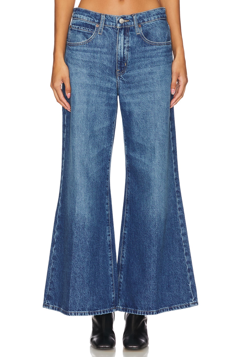 FRAME Pixie Petite Easy Wide Flare