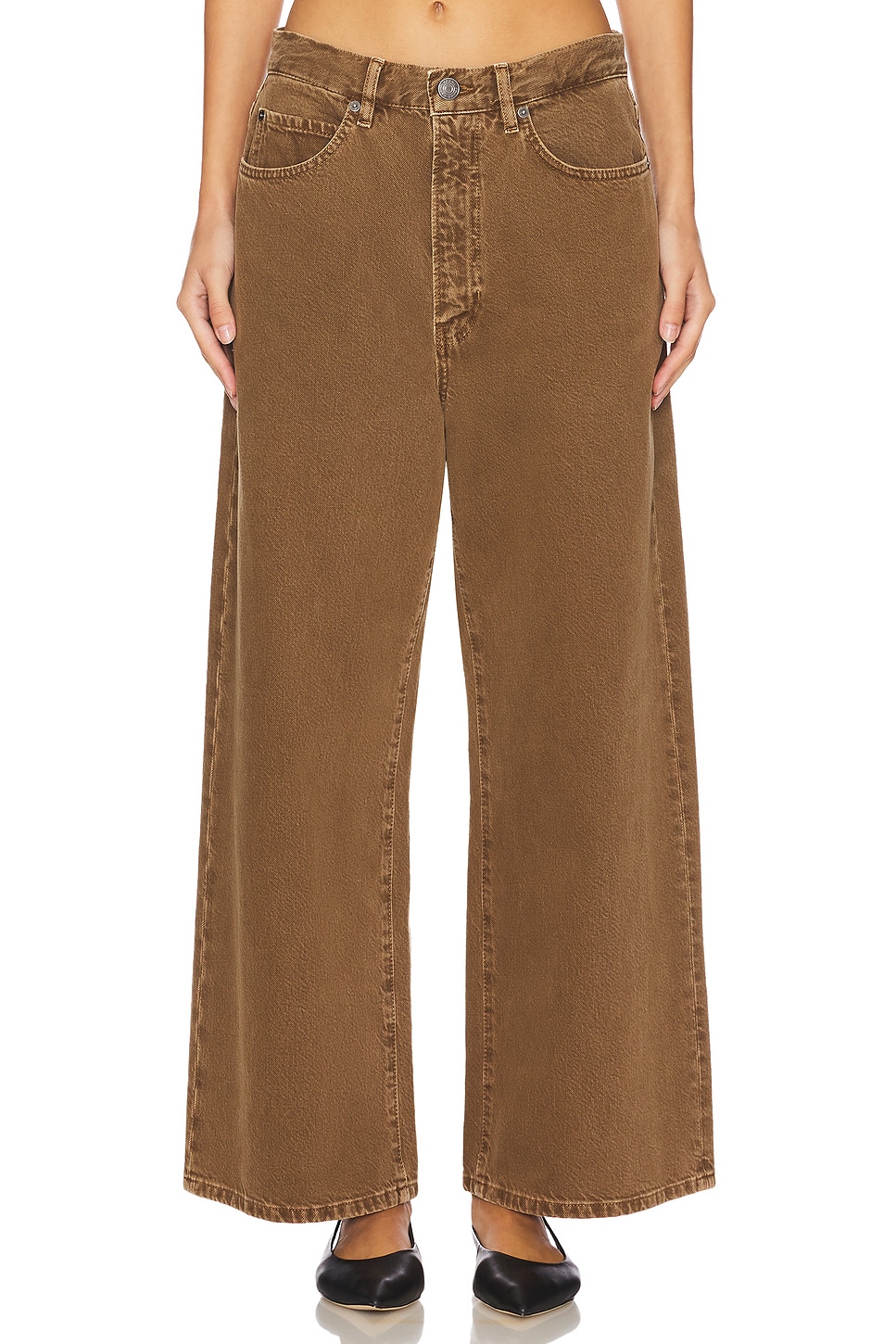 FRAME Le Long Baggy Wide Leg
