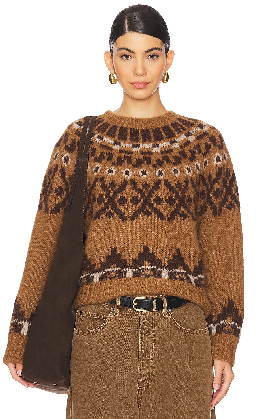 FRAME Fairisle Sweater