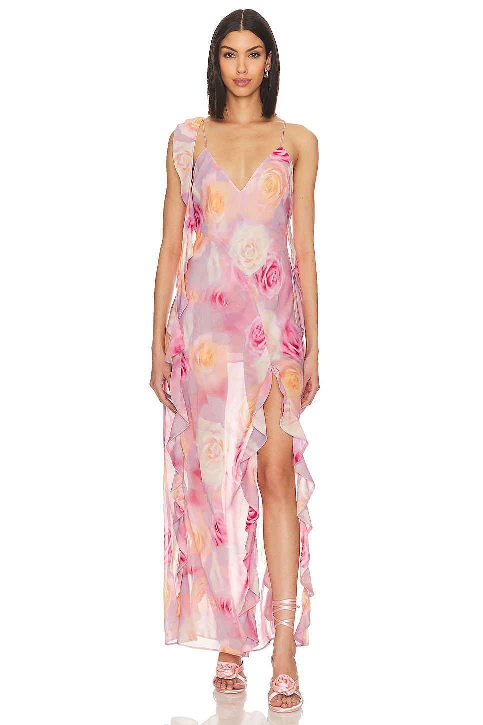 For Love & Lemons Beate Maxi Dress