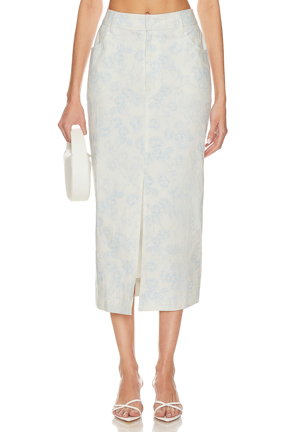 For Love & Lemons Chantal Midi Skirt