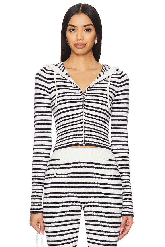 Frankies Bikinis Aimee Knit Hoodie