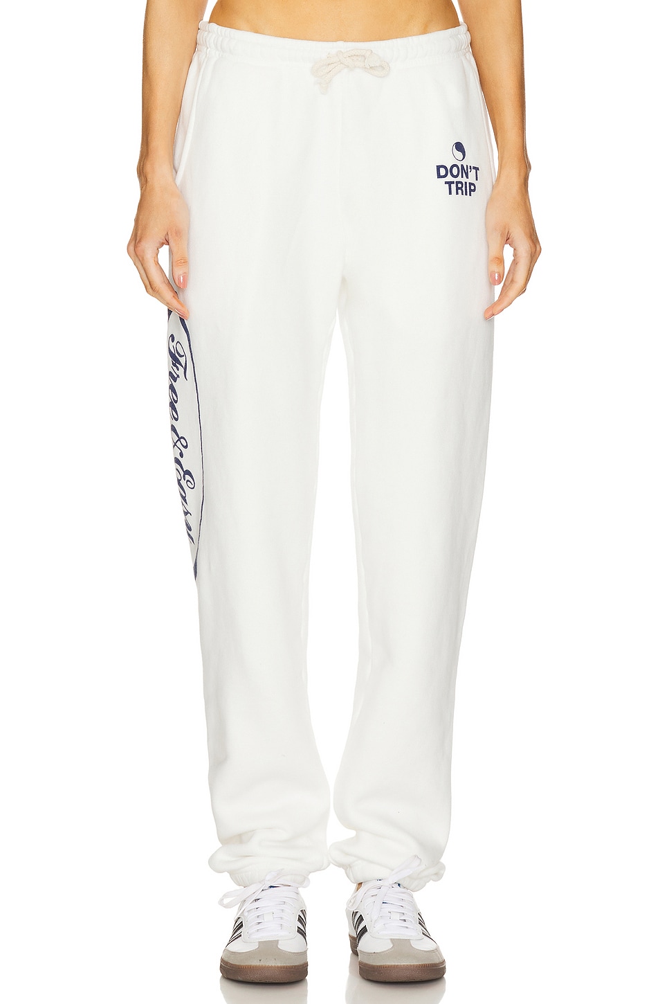 Free & Easy Script Heavy Fleece Sweatpants
