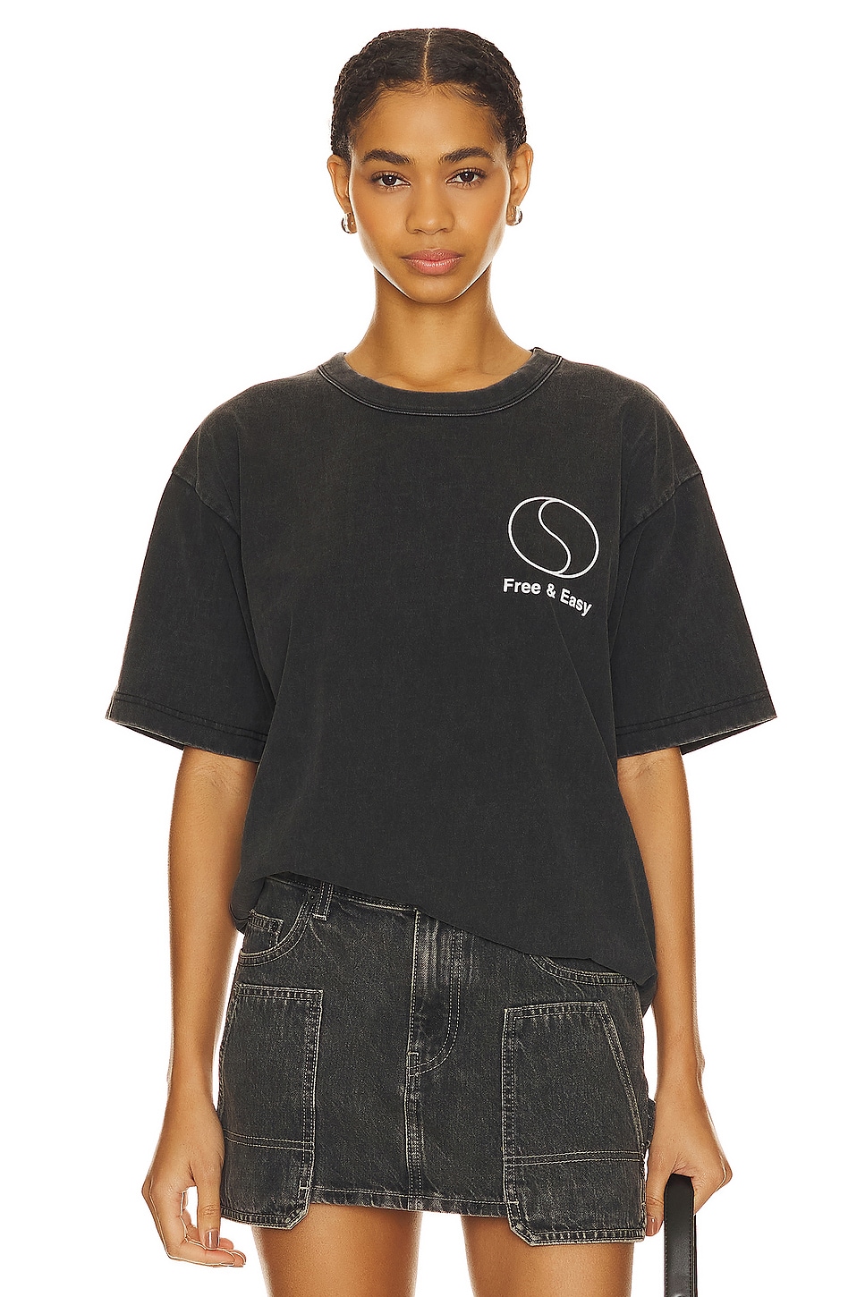 Free & Easy Yin Yang Premium Short Sleeve Tee