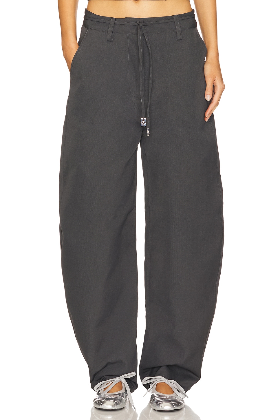Ganni Heavy Curved Pants