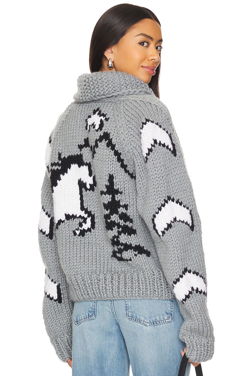 GOGO Sweaters Short North Western Skies Cardi