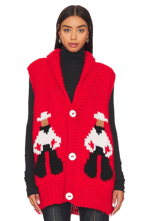 GOGO Sweaters Cowboy Swing Vest