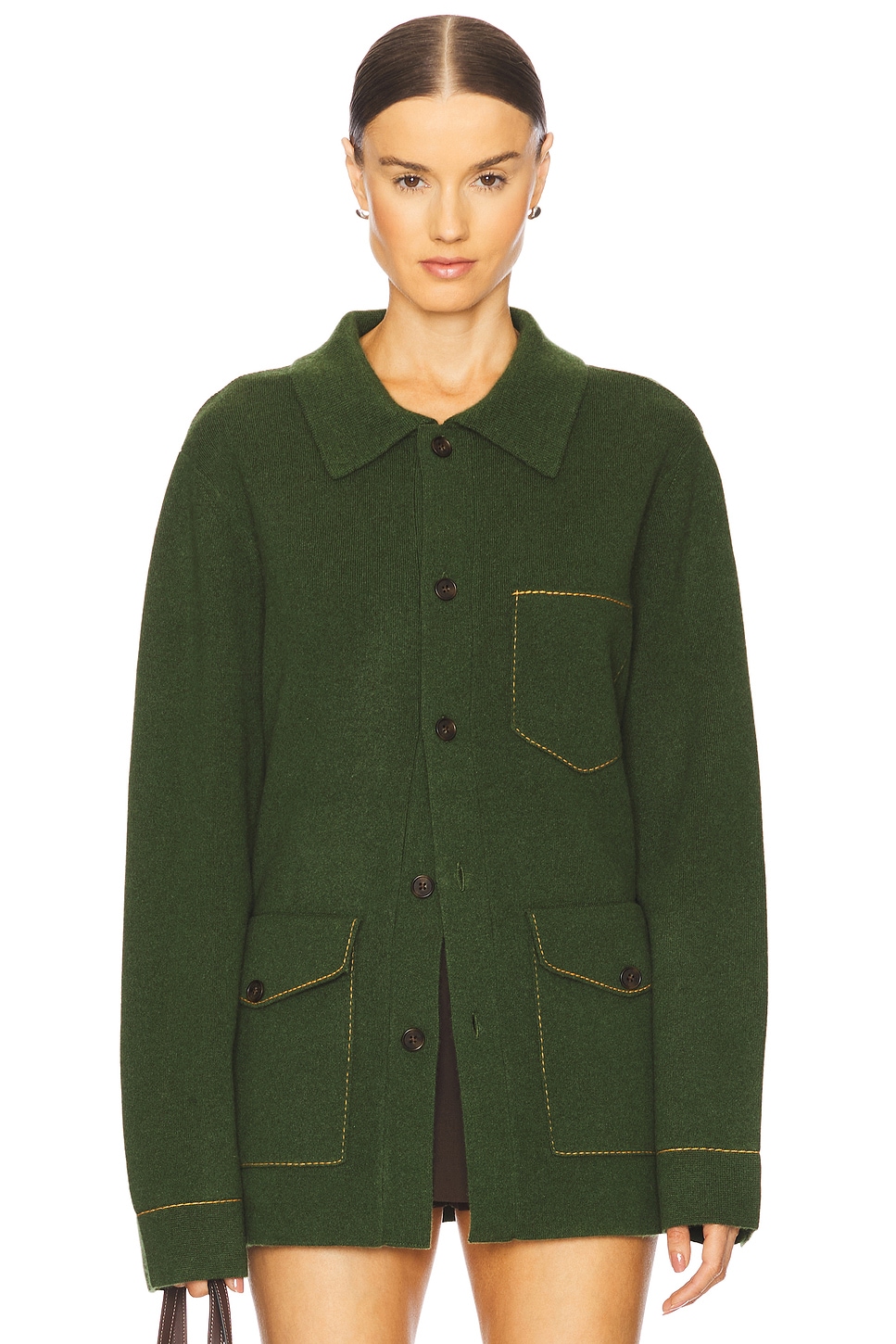 Guest In Residence Industry Collared Jacket