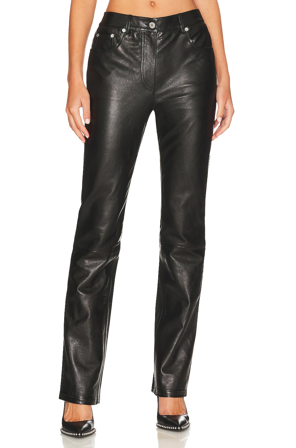 Helmut Lang 5 Pocket Leather Pant