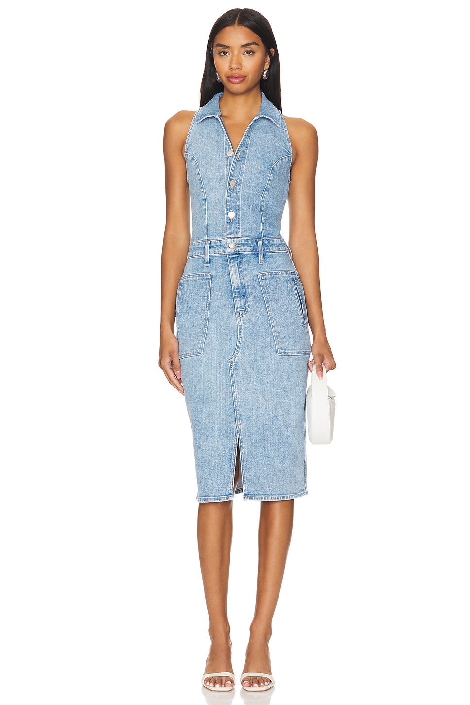 Hudson Jeans Halter Utility Dress