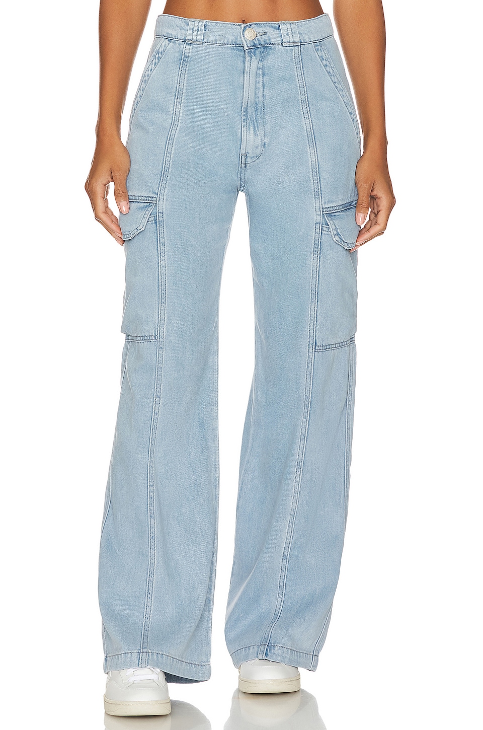 Hudson Jeans High Rise Wide Leg Cargo