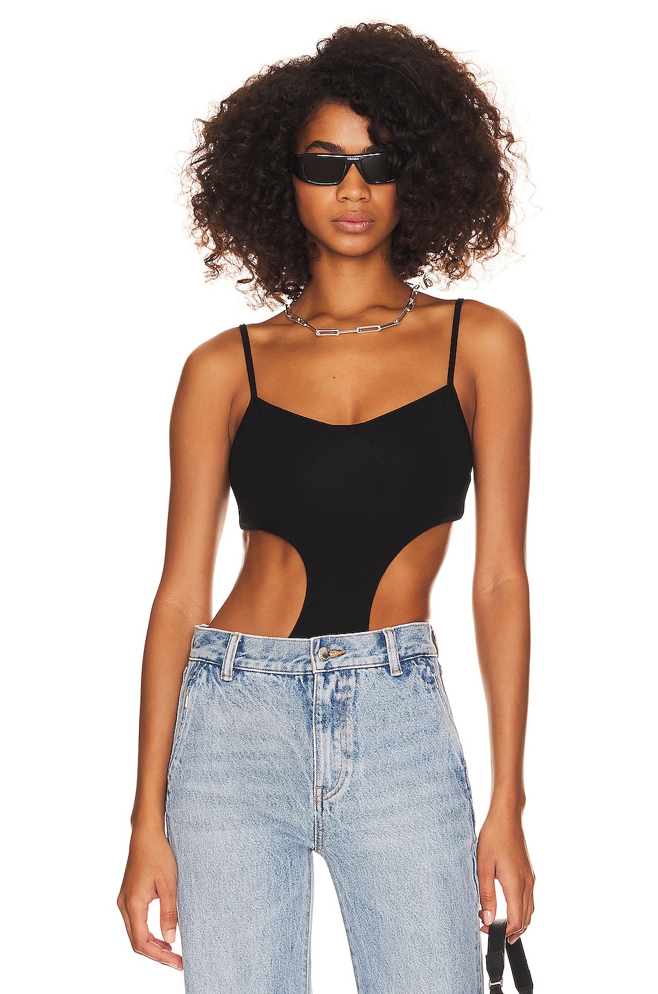 Indah Pretty Please Cut Out Bodysuit