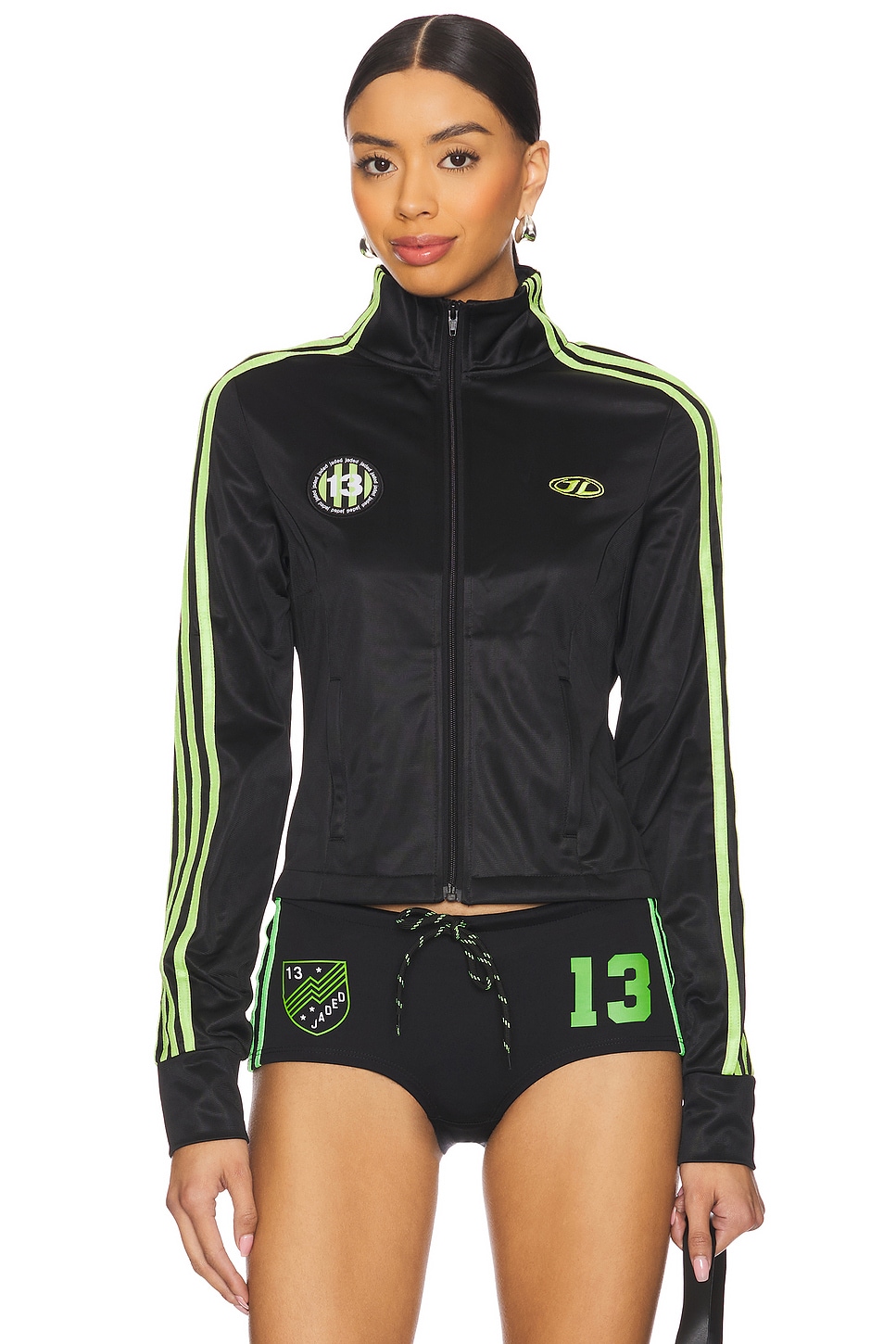 Jaded London Sporty Neon Track Top