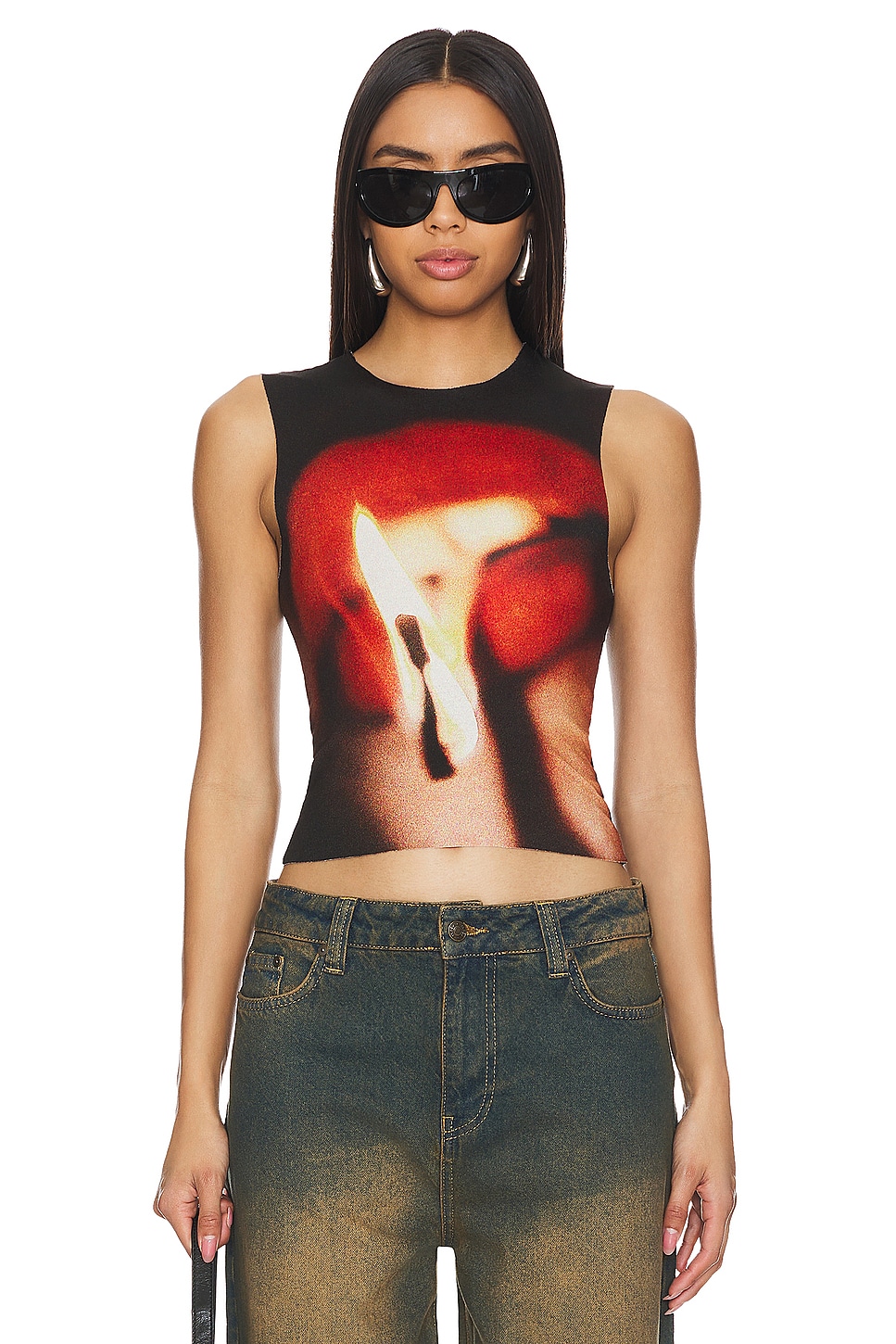Jaded London Slinky Tank Top