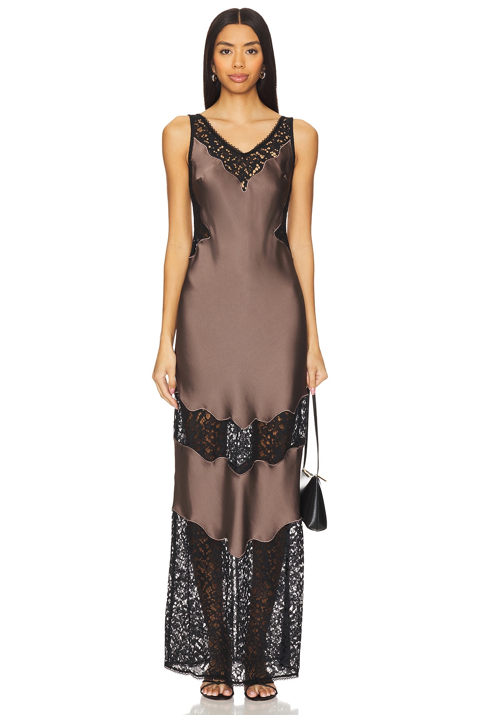 SIMKHAI Lacey Slip Dress