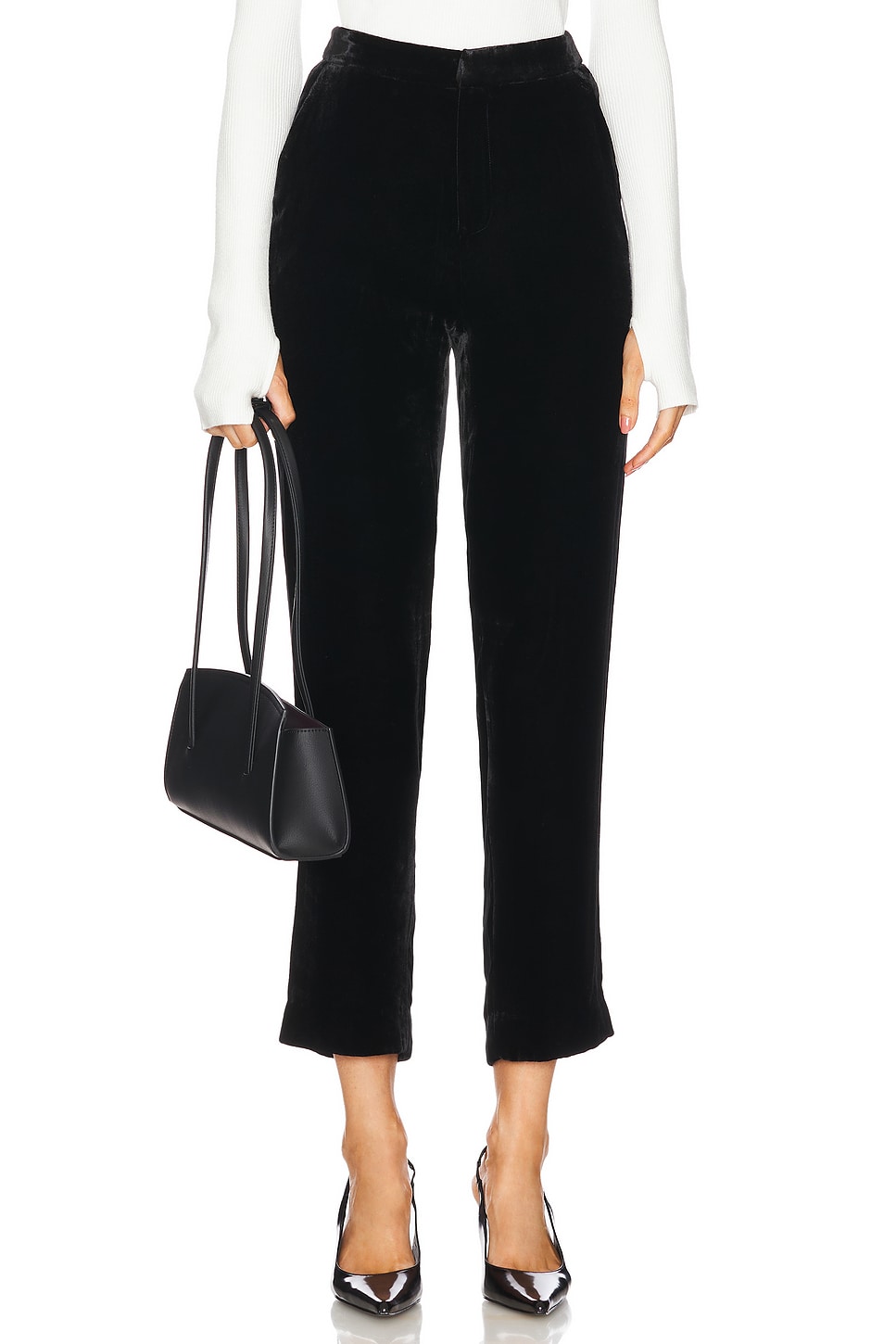 L'Academie Rebel Velvet Trouser