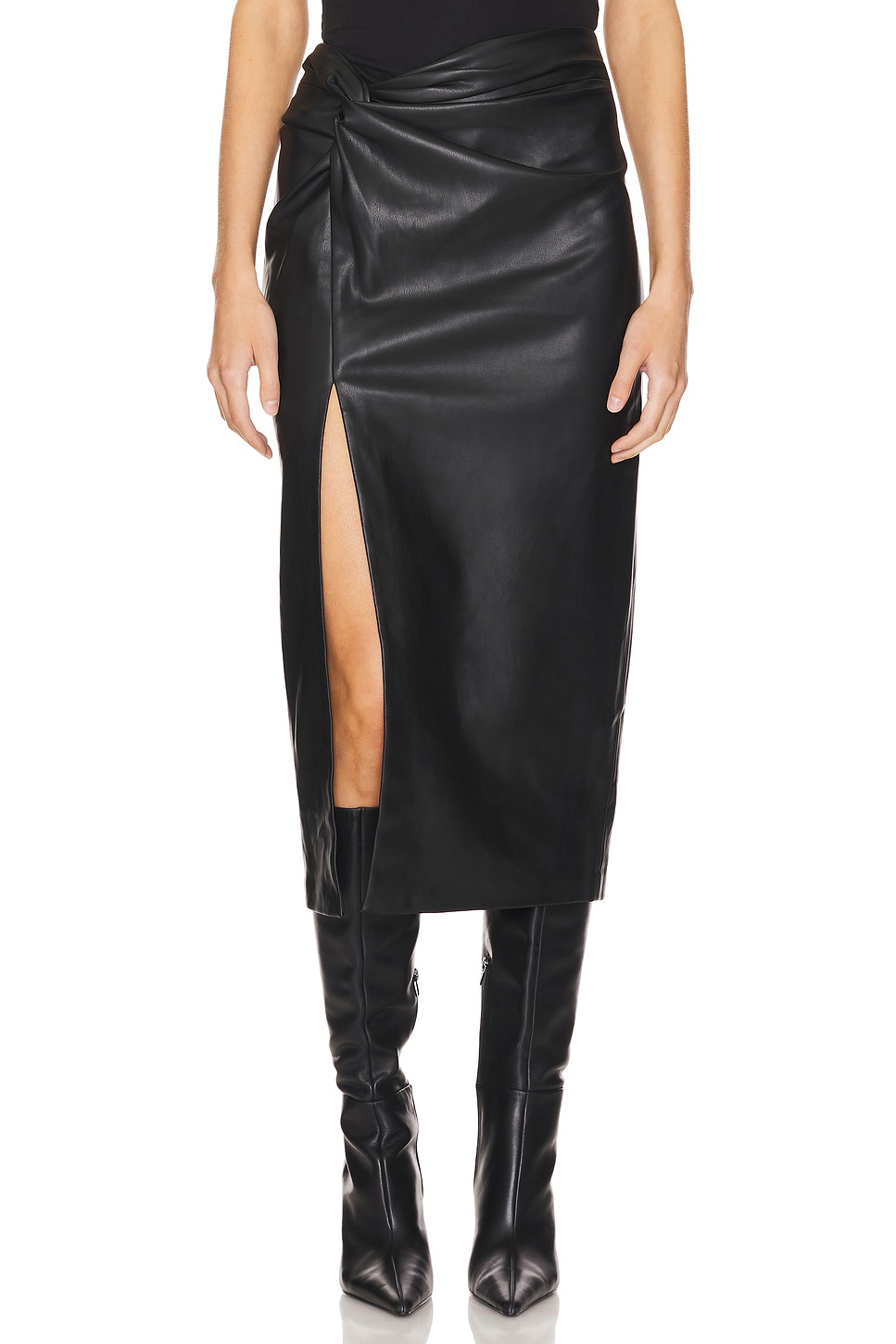 L'Academie Lilou Twist Front Skirt