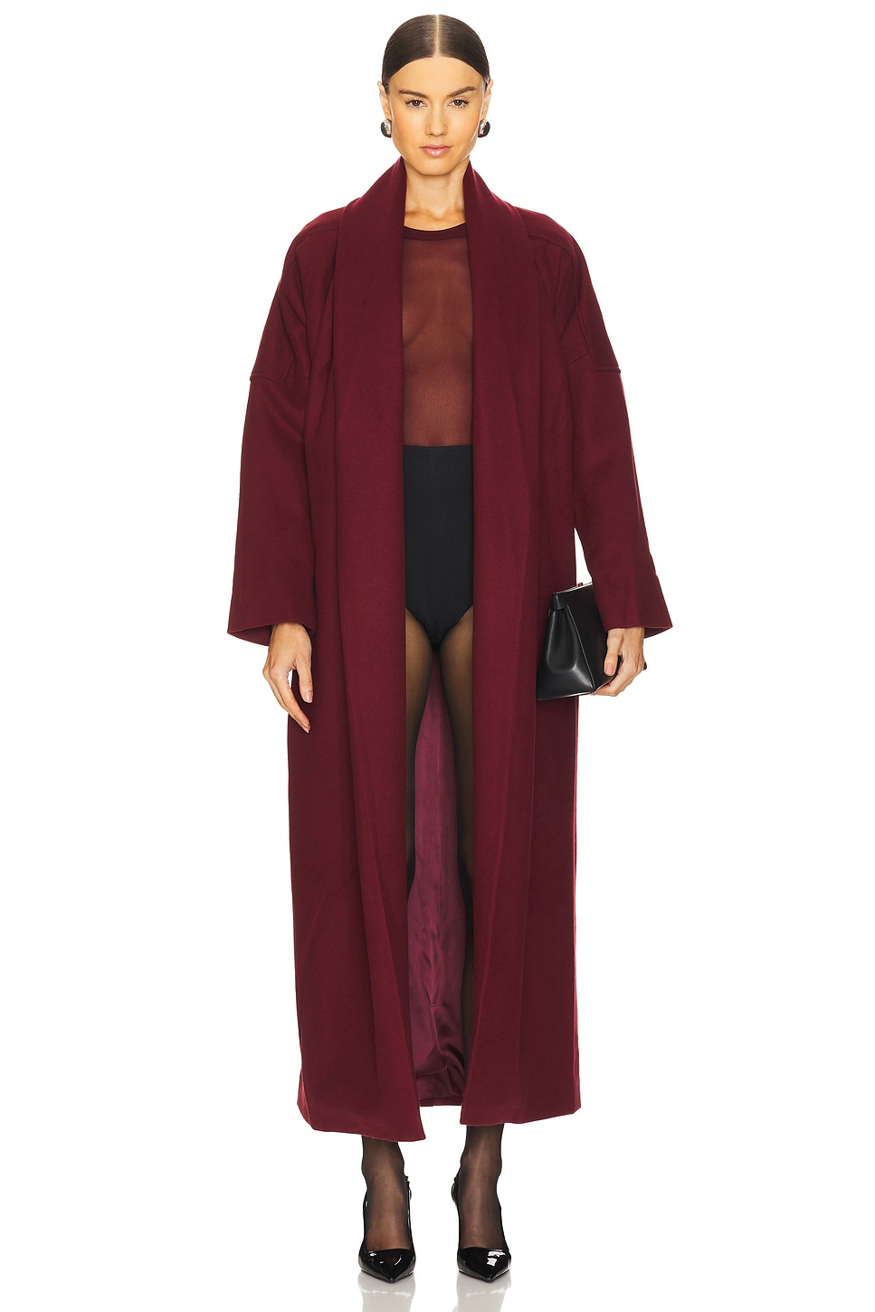 Leslie Amon Shawl Coat