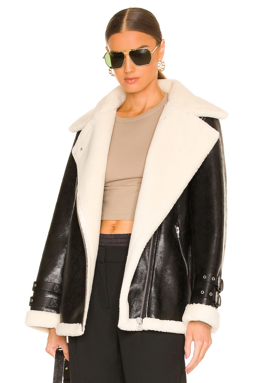 L'Academie Cian Moto Jacket