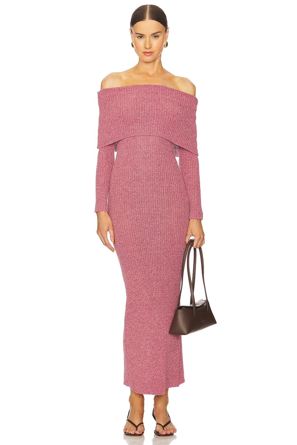 Line & Dot Lenora Off Shoulder Dress