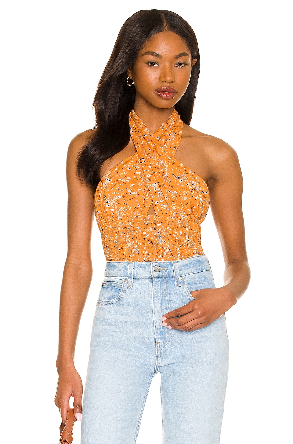 Line & Dot Christy Halter Top