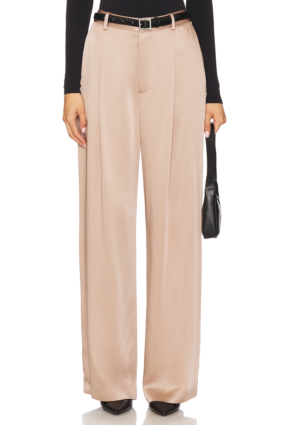 Lapointe Satin Relaxed Pant