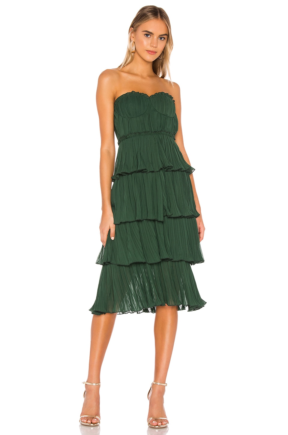 Lovers and Friends Alex Midi Dress